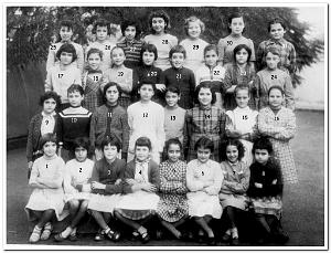 ECOLE JEAN ZAY FILLES 1957 XXX N04 MELLE MAESTRACCI